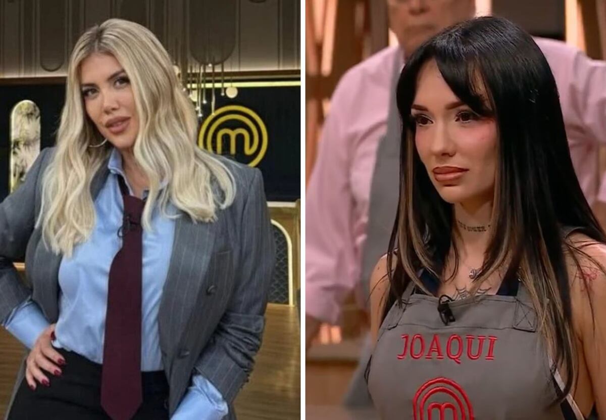 Salió a la luz la frase que le gritó La Joaqui a Wanda Nara en el enfrentamiento que tuvieron en MasterChef thumbnail