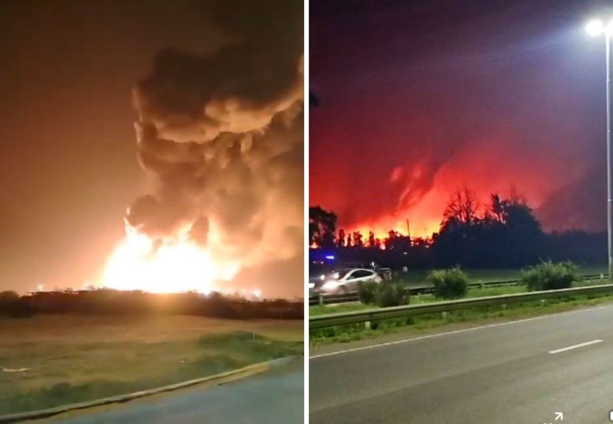 Así fue la impactante explosión en la fábrica de Ezeiza thumbnail