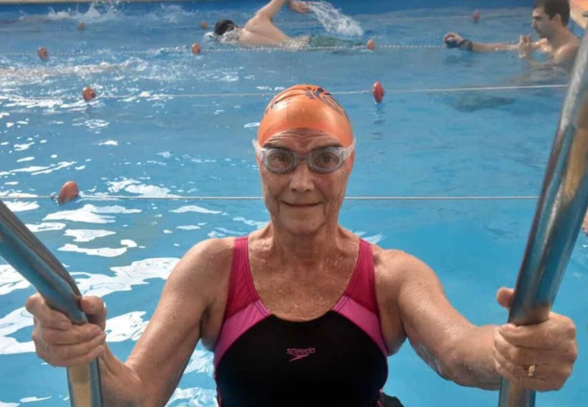 Quién es la cordobesa de 90 años que ganó dos medallas de oro en el Mundial de Natación thumbnail
