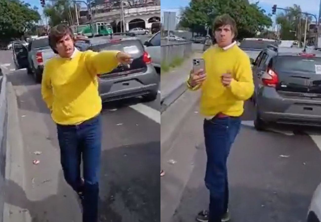 La discusión viral entre Robertito Funes Ugarte y vendedores ambulantes: Rosca... thumbnail