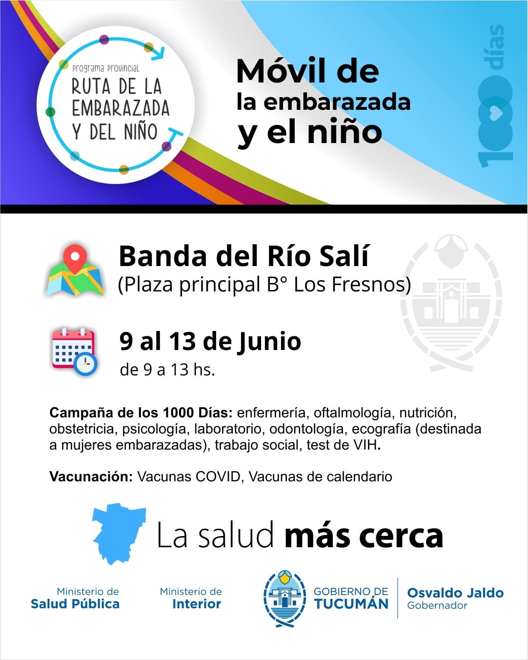 La Ruta de la Embarazada y el Niño llega a Banda del Río Salí thumbnail