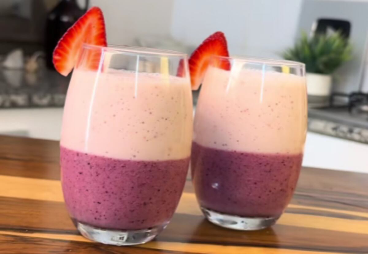 Cómo hacer un licuado bicolor: la receta súper refrescante con solo 5 ingredientes thumbnail