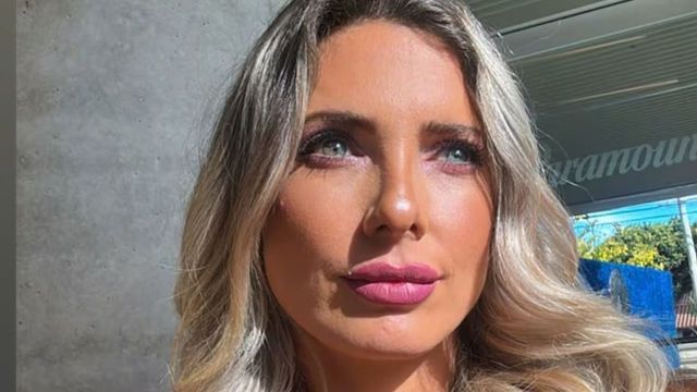 Tamara Bella se sumó a la tendencia de la temporada con un look blanco y negro estilo sastrero