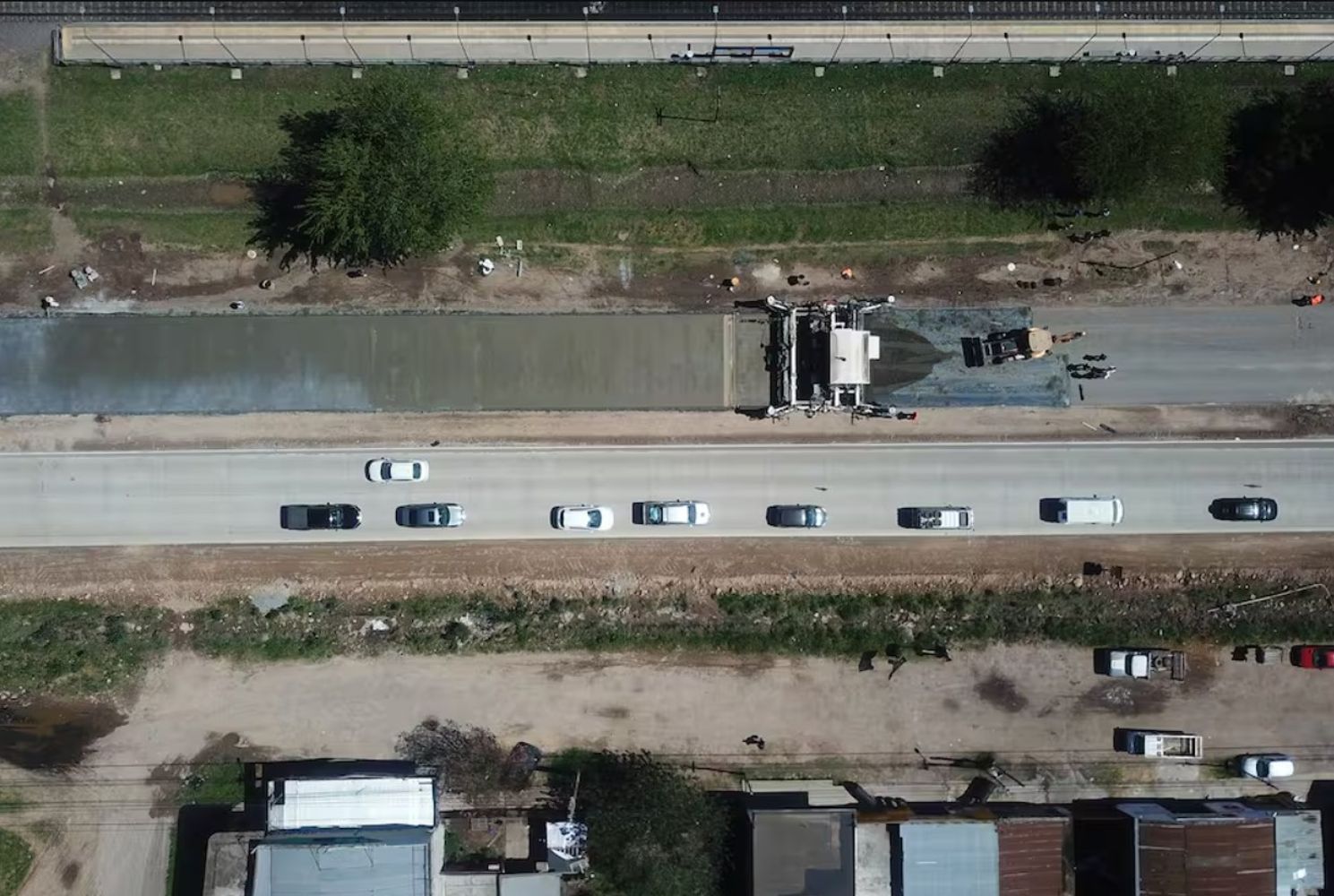 El avance de las obras mejora la conectividad entre Marcos Paz, Merlo y la Ciudad de Buenos Aires.