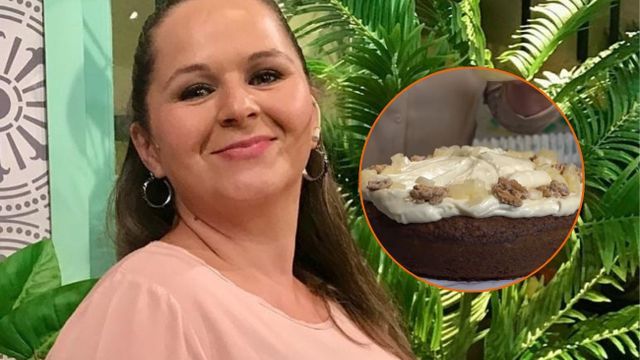 Gladys Olazar de Cocineros Argentinos enseña a hacer una torta de zanahoria y ananá