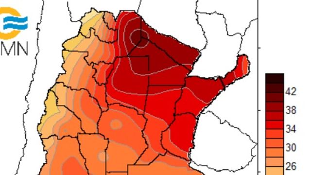 Se esperan días con altas temperaturas en todo el territorio provincial.
