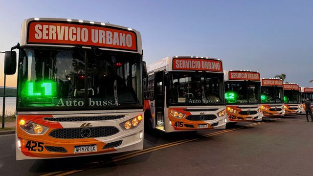 Villa Carlos Paz renueva la totalidad de su transporte público con unidades 0km