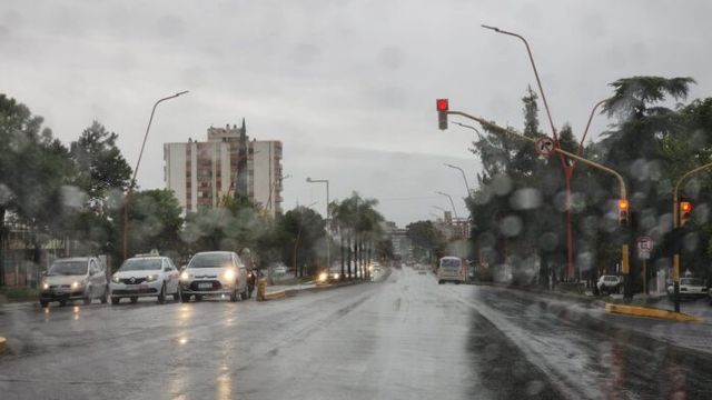 Carlos Paz dia lluvioso