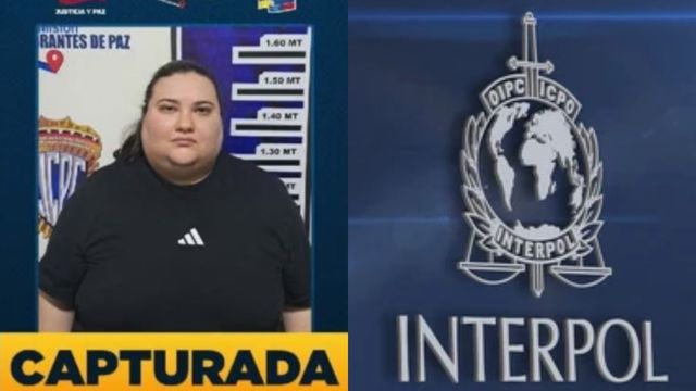 La mujer era buscada por Interpol.