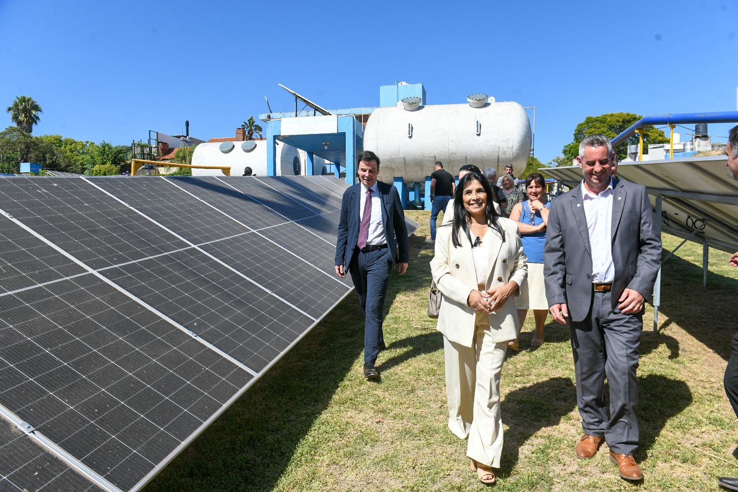 Parque de energía solar fotovoltaica