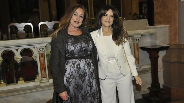 María Fernanda Callejón y su hermana.