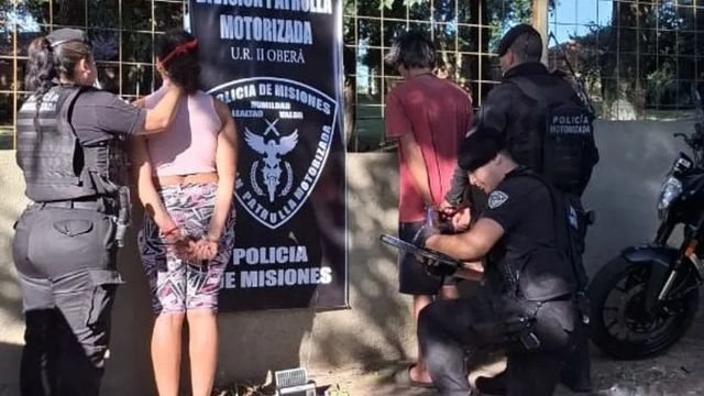 Oberá: demoraron a una pareja y a su hijo adolescente por una seguidilla de robos.