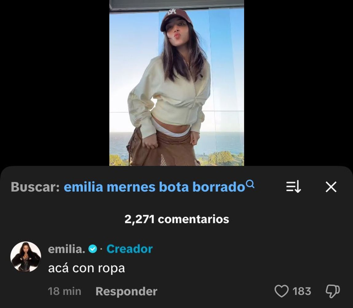 El polémico video ultra hot de Emilia Mernes que generó repudio y la obligó a borrarlo: su fuerte descargo