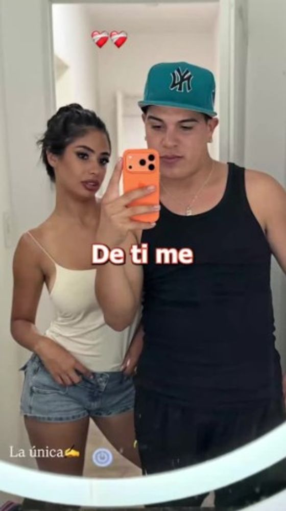 Daniela Celis y Thiago Medina.