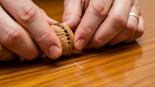 El truco casero con nueces es una de las alternativas preferidas para cuidar muebles de madera y disimular rayones leves.
