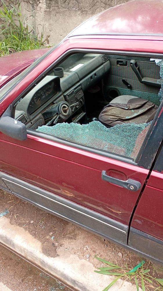 Las imágenes de los daños ocasionados a los autos en Córdoba.