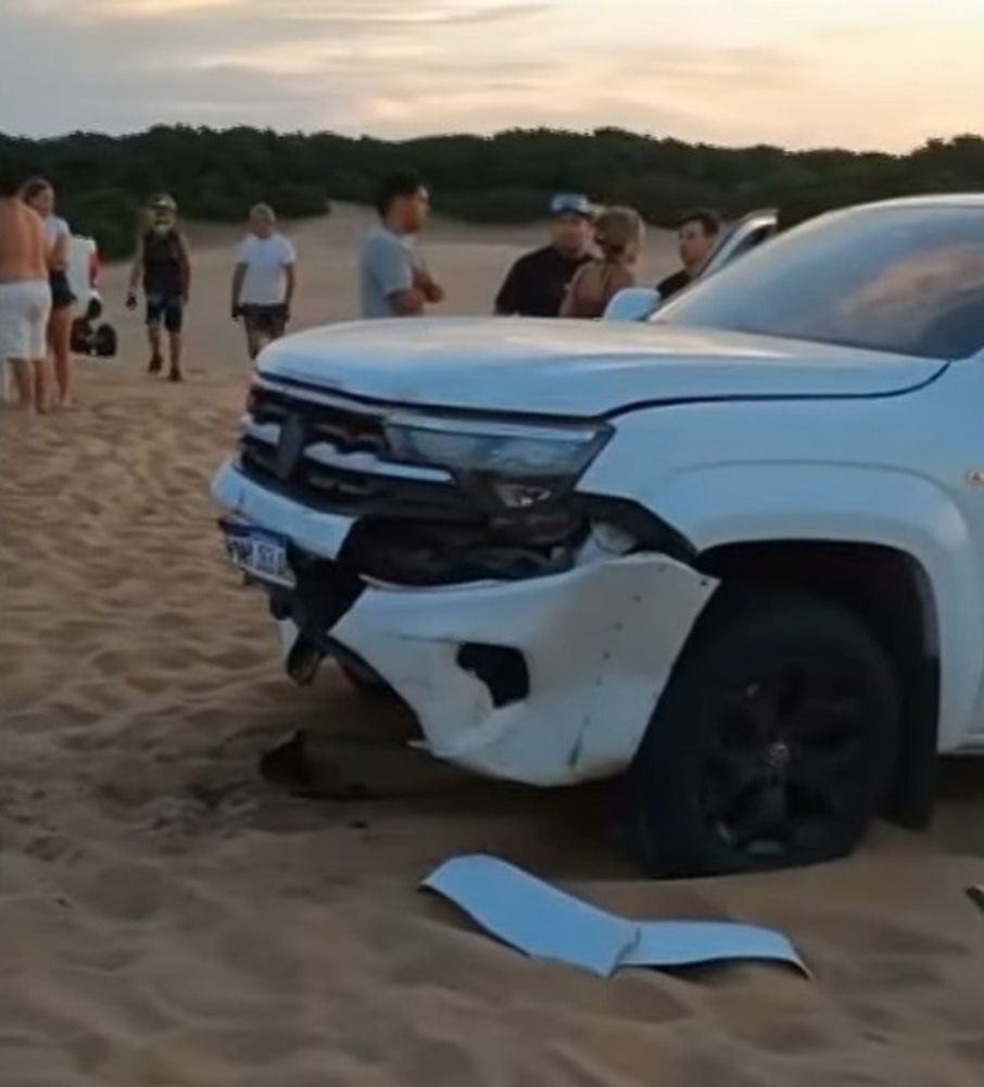 Accidente en Pinamar.