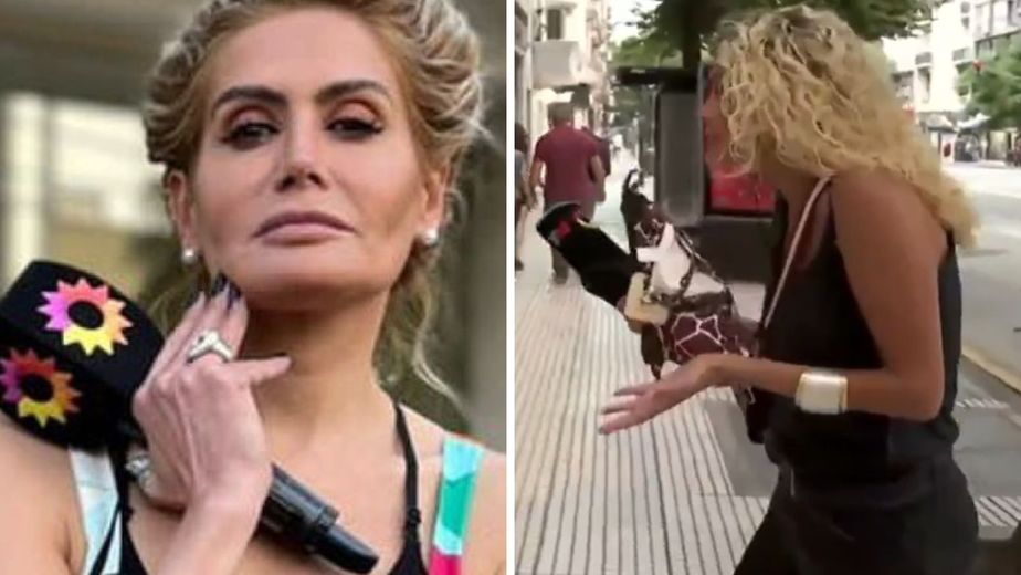 El incómodo momento de la periodista Giuliana Salguero: se llevó ropa de un local y le pidieron que la devuelva