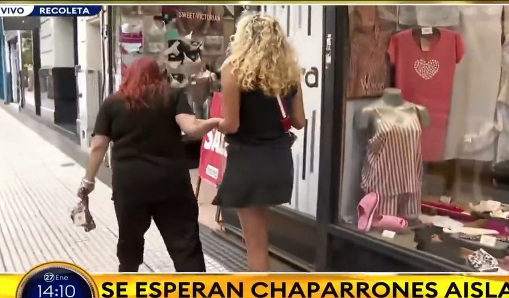 El incómodo momento en vivo de la notera de TN