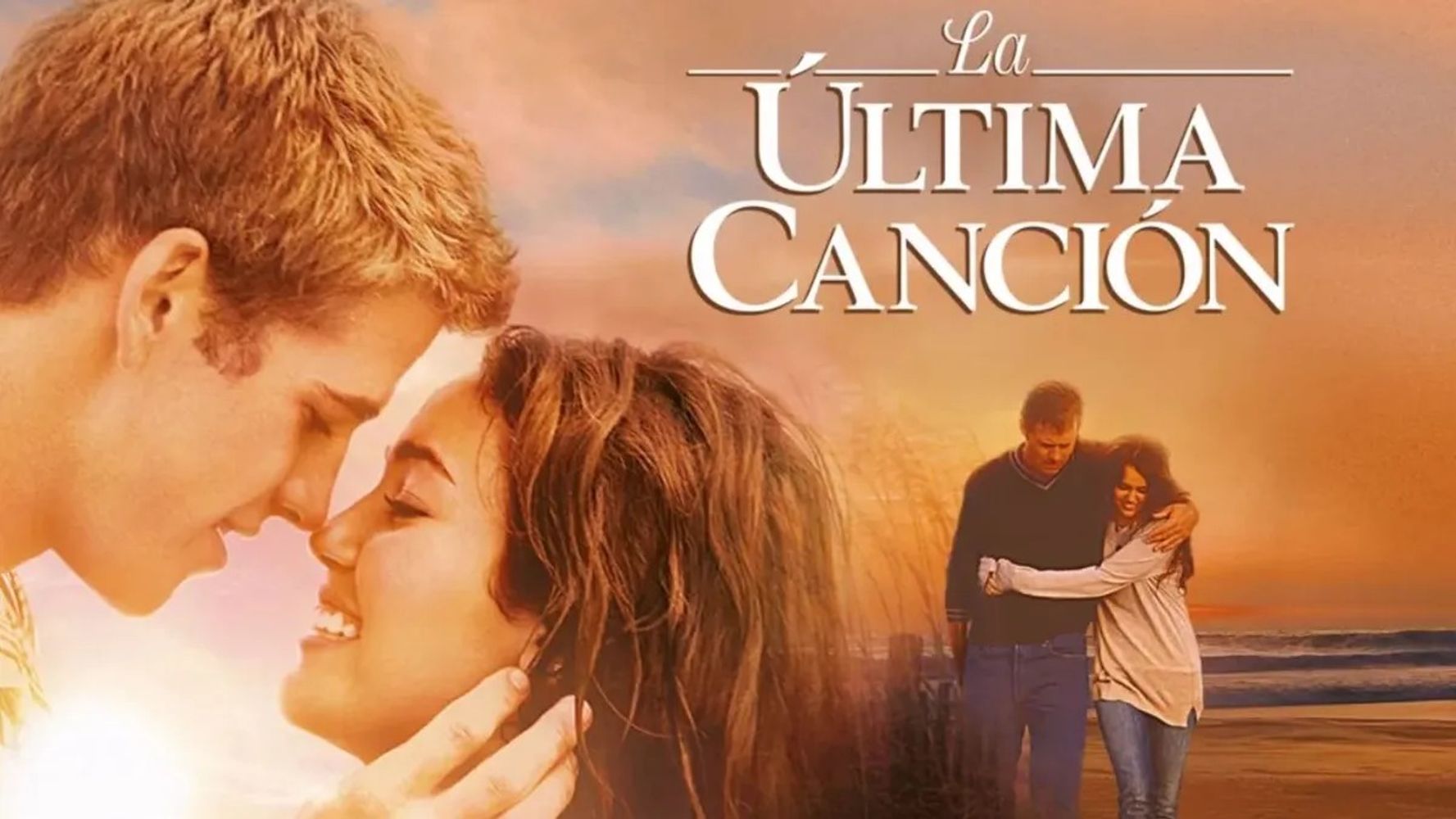 El título original de la película de Netflix sugerida es The Last Song.