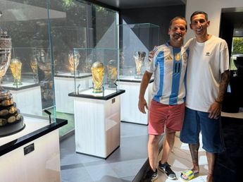 El encuentro que nadie esperaba: Rodrigo de la Serna visitó a Di María y conmovió a las redes
