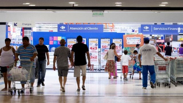 Celulares en oferta en los supermercados