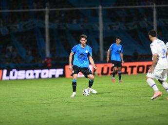 "Belgrano está para competir", la reflexión del "Mudo" Vázquez al volver a lucir la casaca celeste