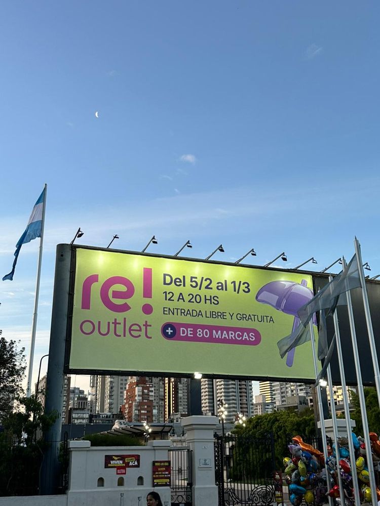 Re!Outlet vuelve a La Rural con descuentos en marcas premium