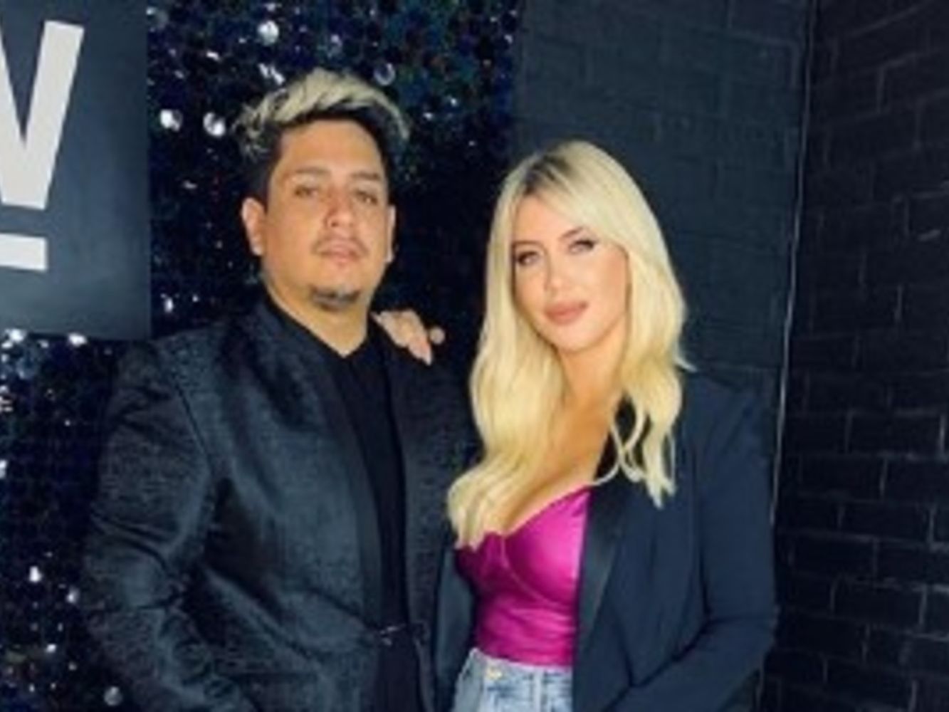 Kennys Palacios, el estilista de Wanda Nara.