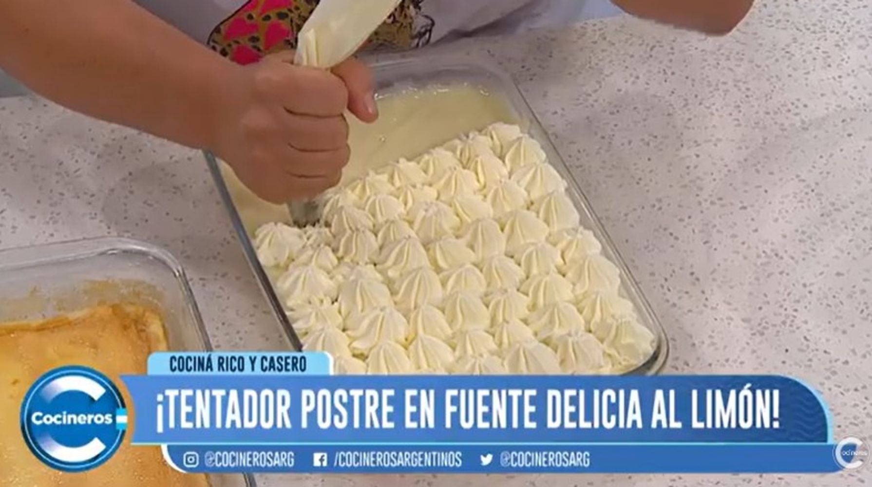 Cómo hacer un postre de limón en una fuente: la receta de Gladys Olazar que es ideal para el verano