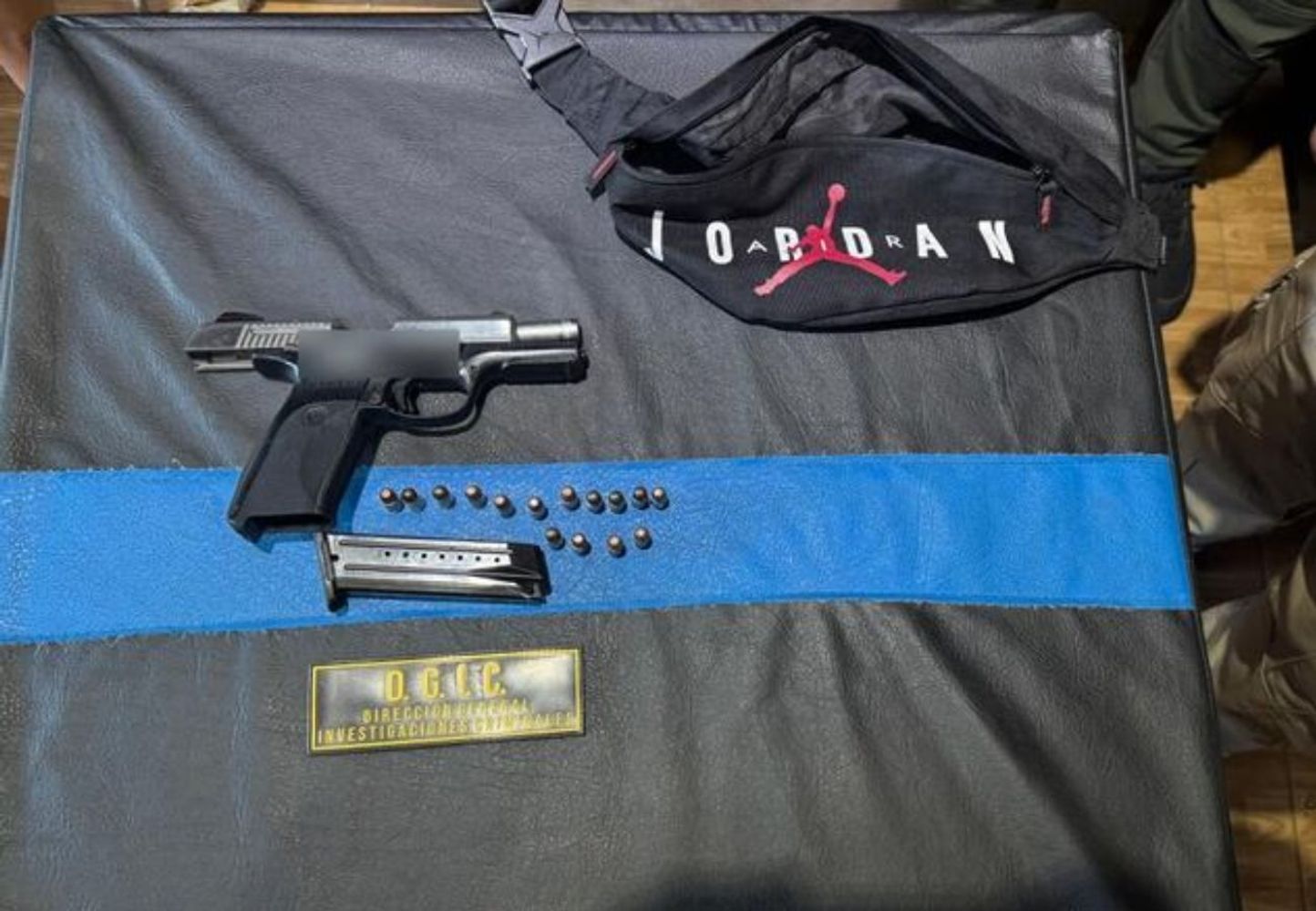 Detuvieron a un hincha de Belgrano con una 9mm.