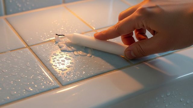 Frotar una vela en los azulejos es un truco casero que ayuda a mantener la limpieza y el brillo en el hogar.
