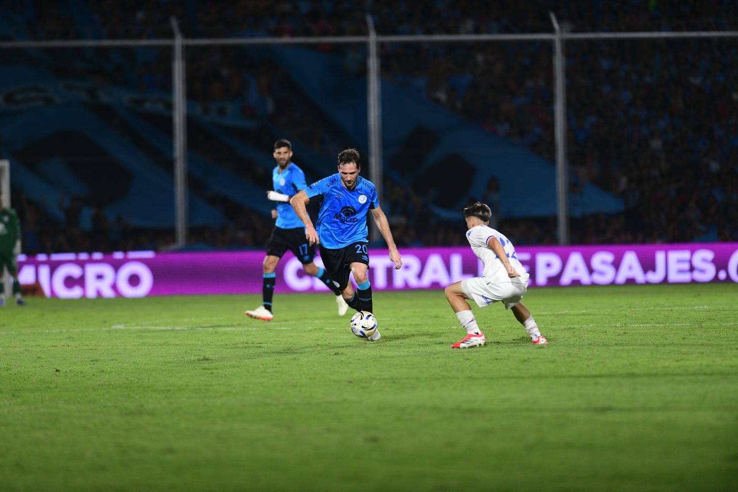 El gol de Belgrano frente a Tigre.