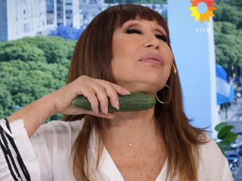 El extraño ritual del “pepino bondadoso” de Moria Casán que sorprendió a todos: cuáles son sus beneficios