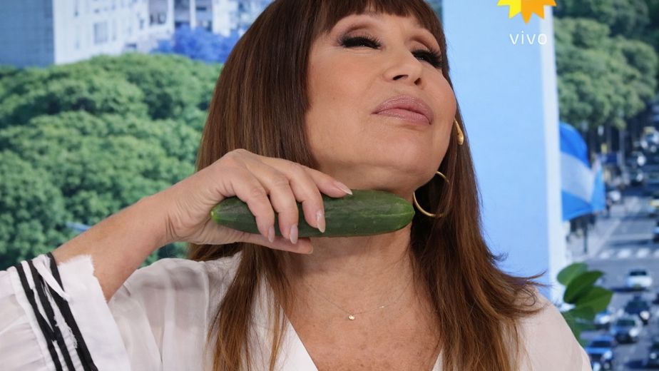 El extraño ritual del “pepino bondadoso” de Moria Casán que sorprendió a todos: cuáles son sus beneficios