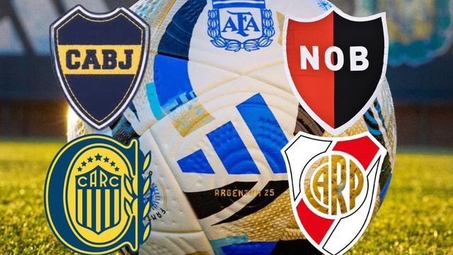 Boca vs Newell's - Rosario Central vs River.