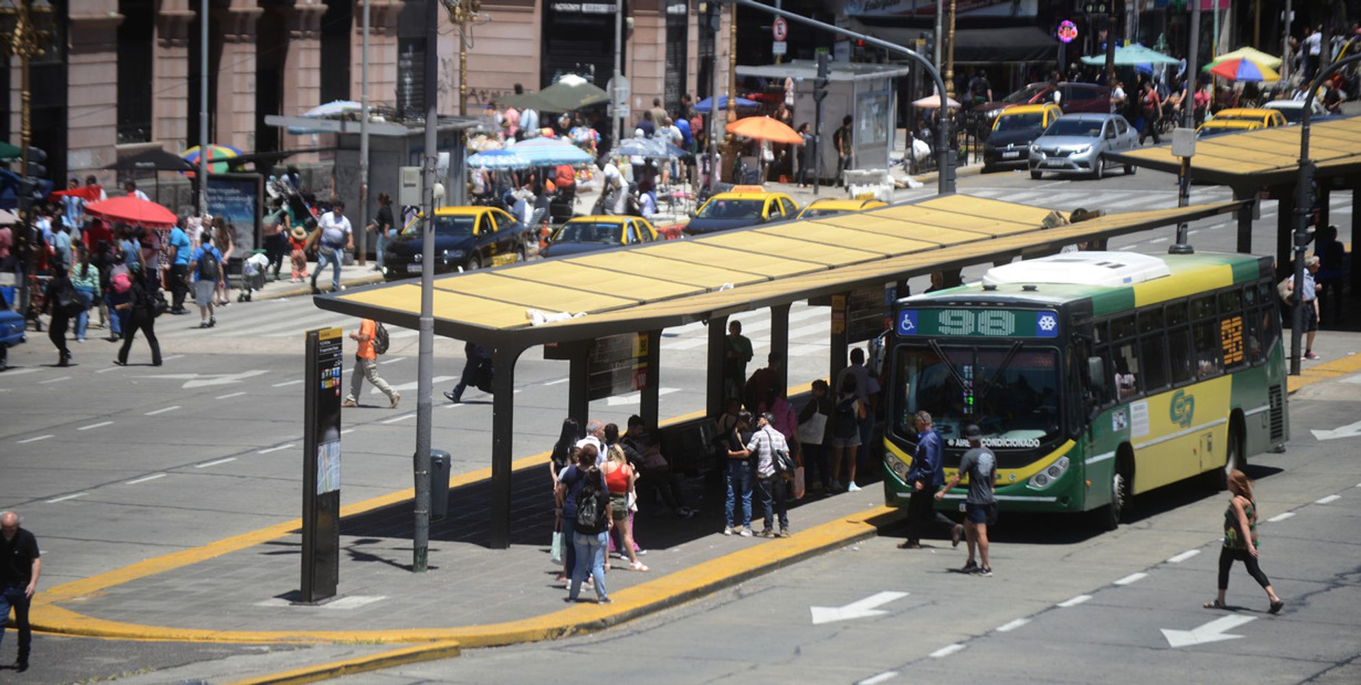 Transporte público.