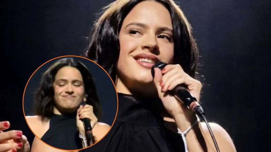 El apoyo de Rosalía a Palestina: apareció de sorpresa en un evento y tuvo un error que se volvió viral