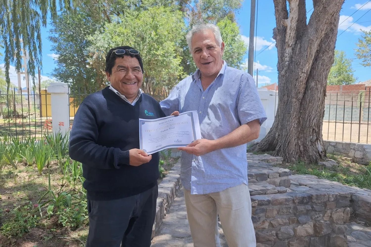 Operadores de plantas potabilizadoras de distintos puntos de la provincia de Jujuy culminaron una avanzada capacitación teórico-práctica. La entrega de certificados comenzó en Humahuaca.