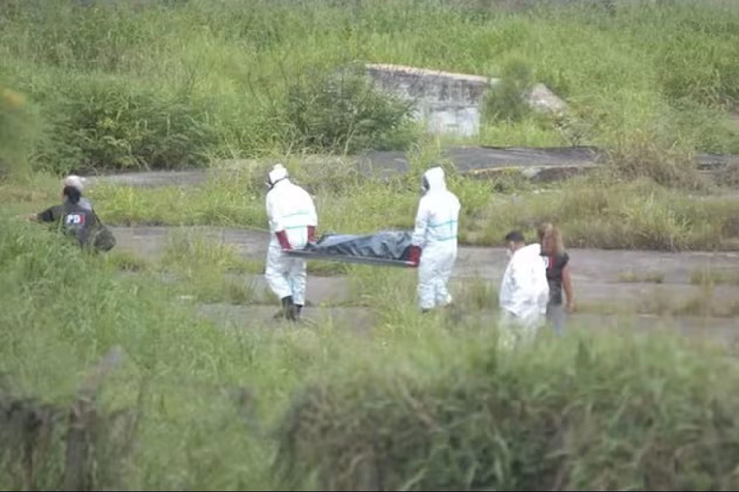 Lugar donde encontraron el cuerpo de Jeremías Monzón.