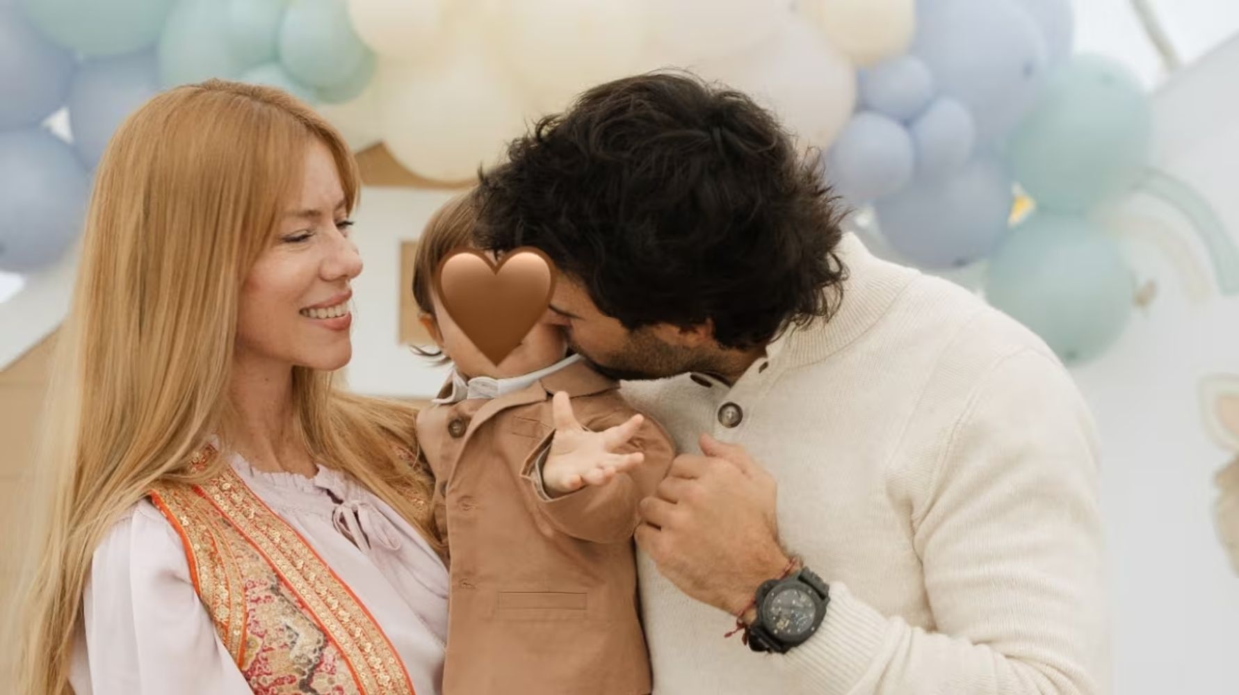 Nicole Neumann, Manu Urcera y su bebé