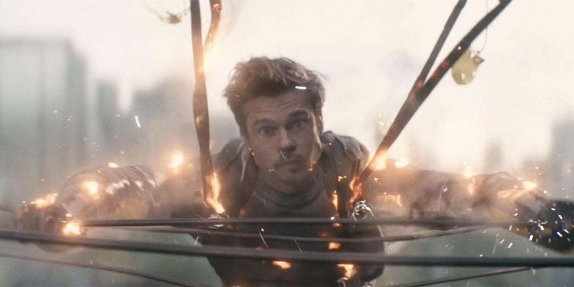 Brad Pitt en Deadpool 2.
