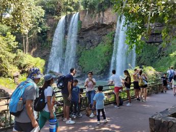 Cataratas del Iguazú recibió más de 168 mil visitantes durante enero