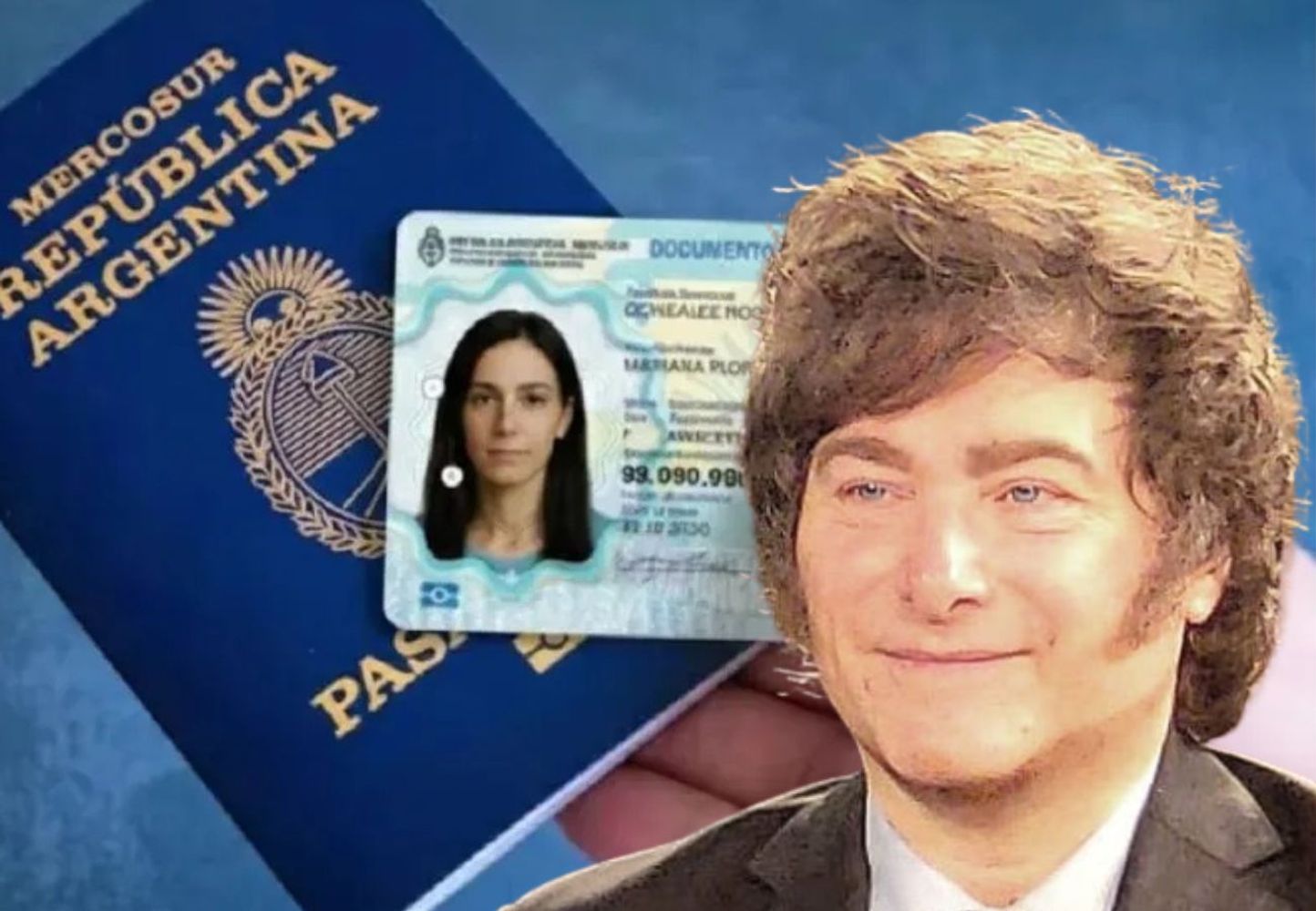 Nuevo DNI y pasaporte.
