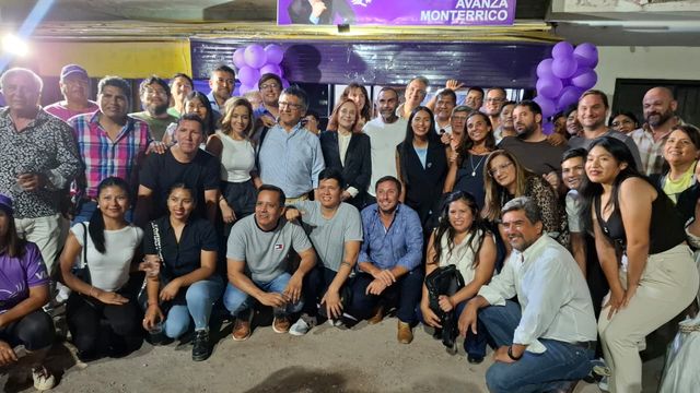 La dirigencia de La Libertad Avanza Jujuy dejó inaugurada una sede de su partido en la ciudad de Monterrico.