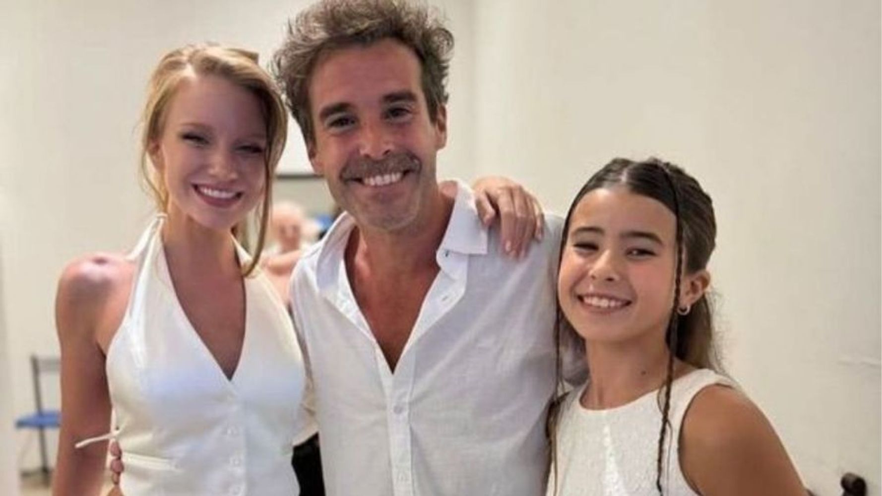 Rocío Pardo, Nicolás Cabré y Rufina Cabré