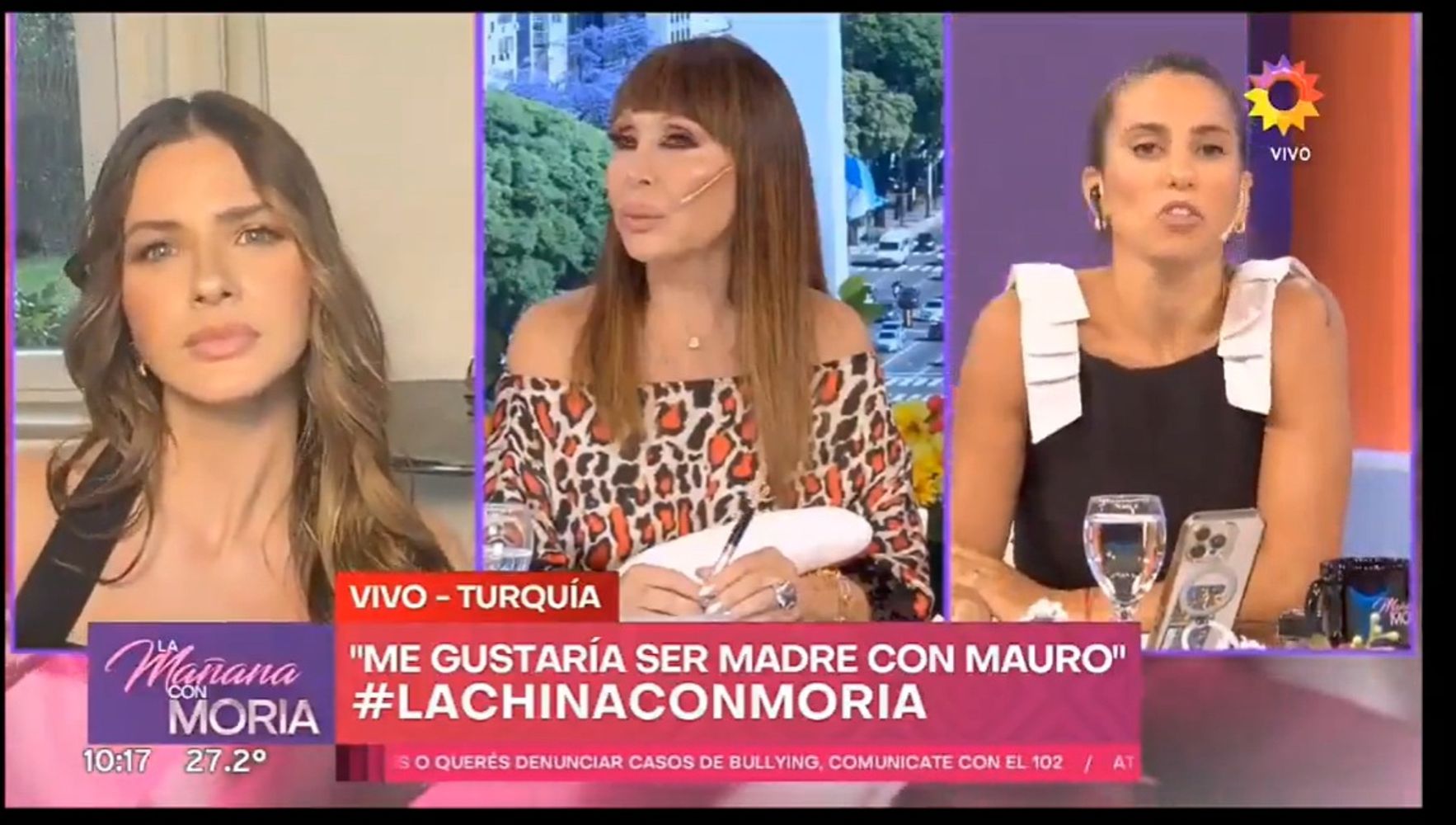 China Suárez y Cinthia Fernández