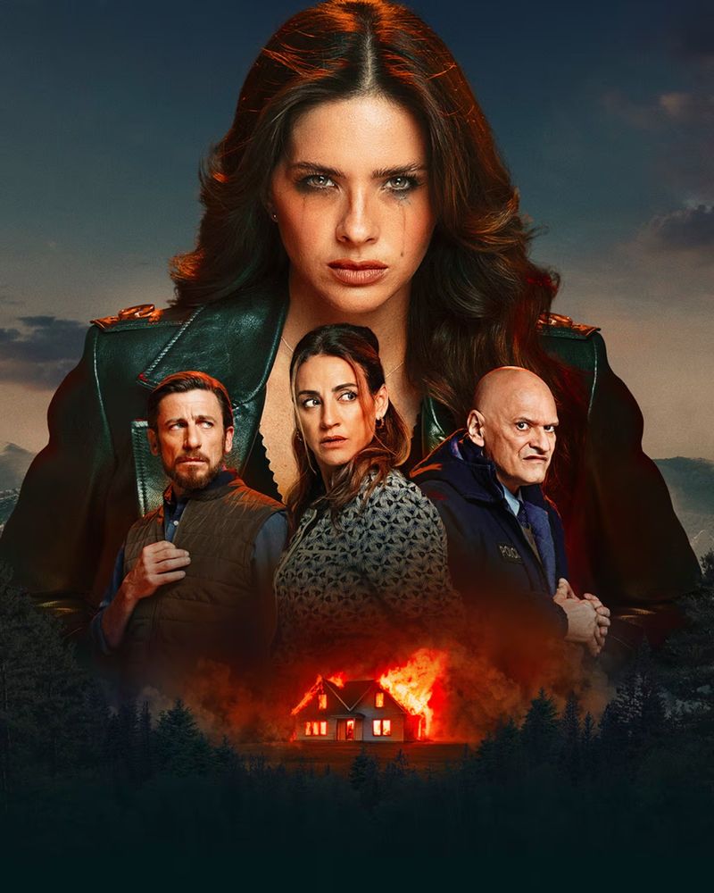 Póster oficial de La Hija del fuego: la venganza de la bastarda.