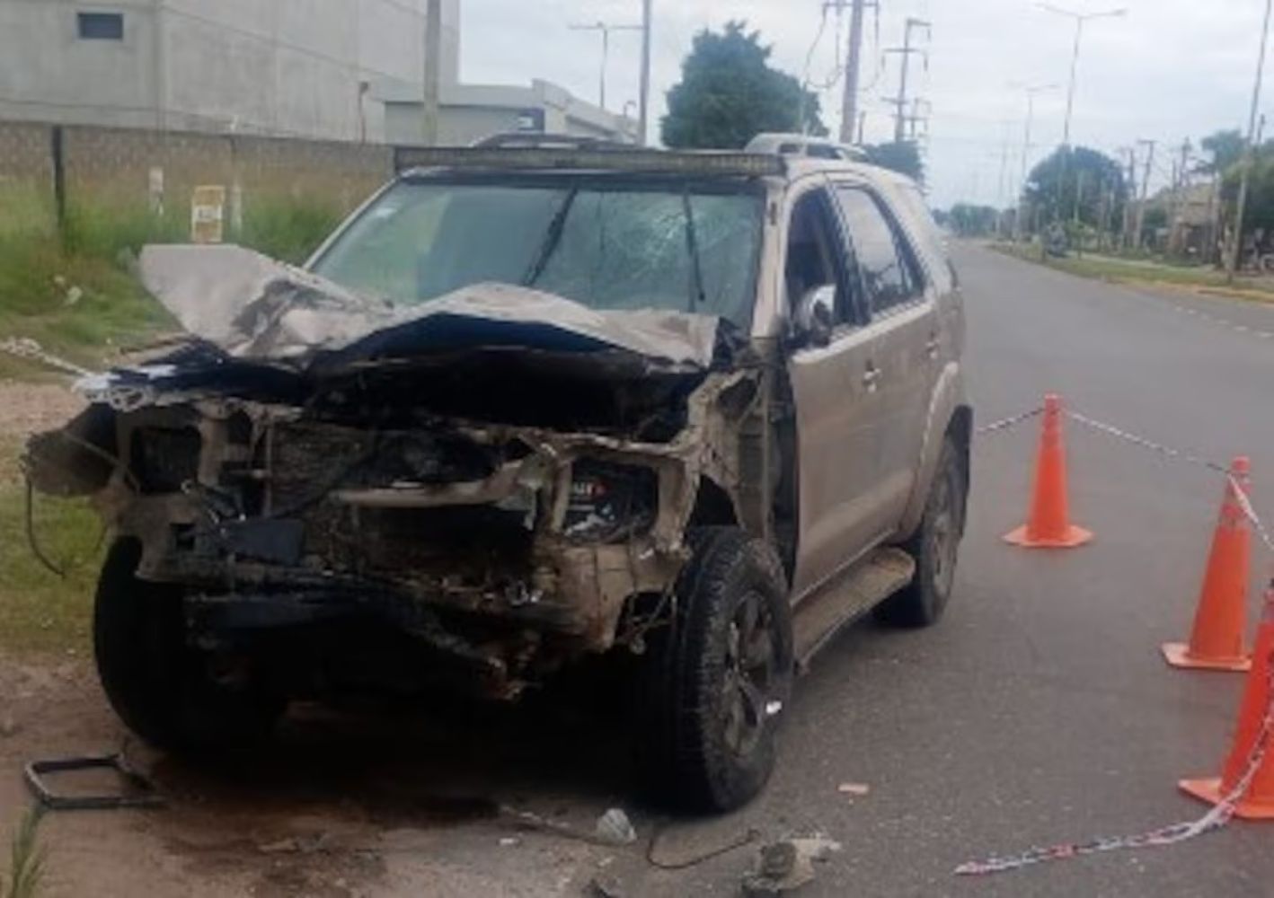 La Toyota Hilux SW4.