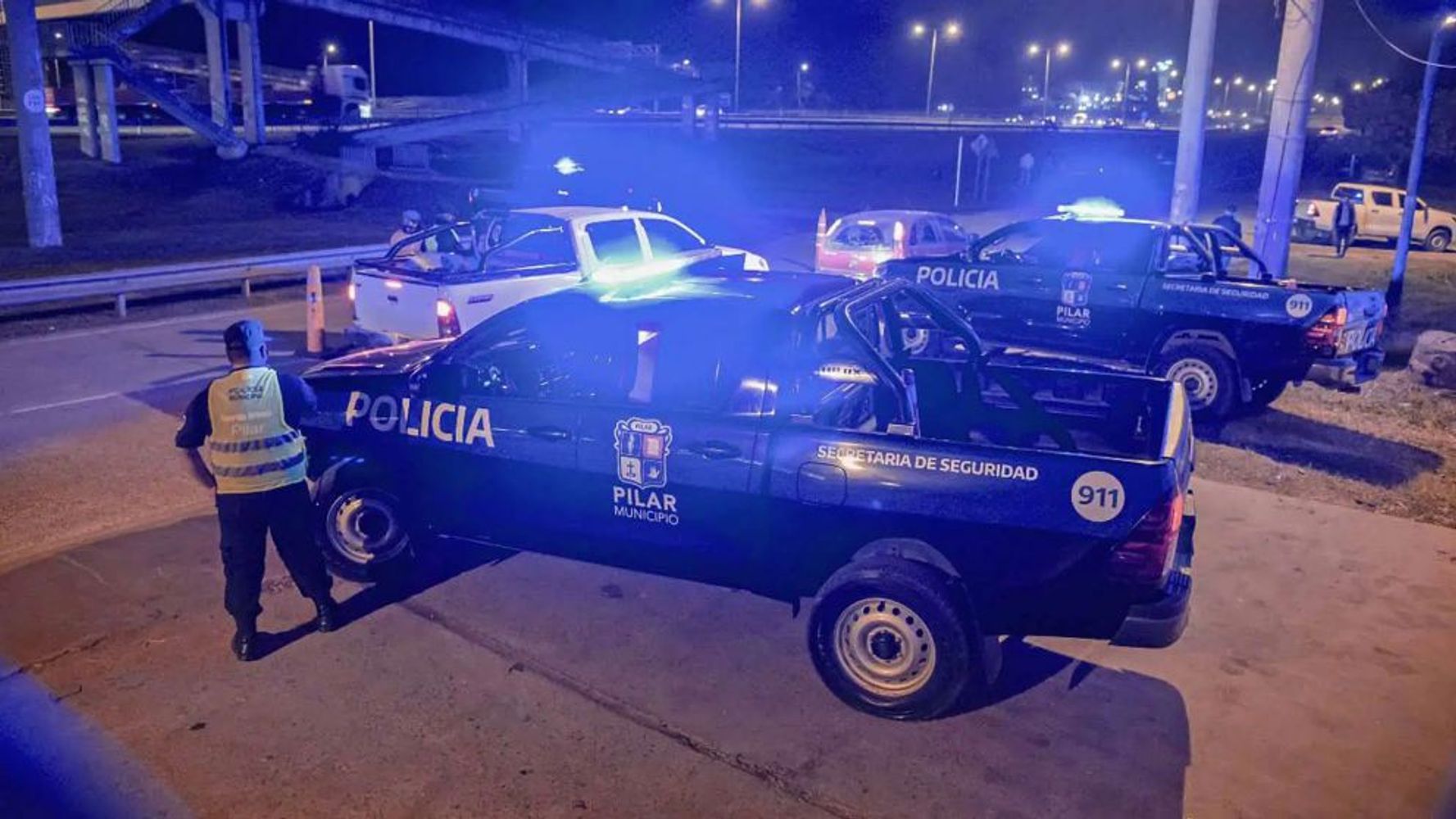 Así fue la agresión que sufrió un tío con un bate de béisbol en Pilar.